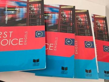 Engels first choice B1 + A2  +phrasebook b1+a2 beschikbaar voor biedingen