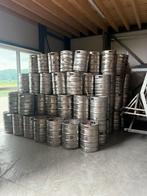 Rvs bierfusten leeg, Ophalen, Gebruikt