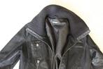 Prachtige Leren 2-Bizzy Jas (L) € 70,-, Kleding | Dames, Zwart, Maat 42/44 (L), Ophalen of Verzenden, Zo goed als nieuw