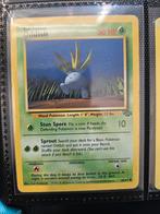 Pokemon Oddish 58/64 Jungle, Ophalen of Verzenden, Zo goed als nieuw, Losse kaart, Foil