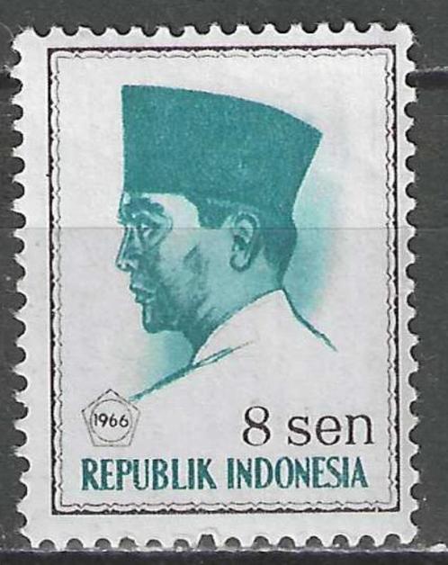 Indonesie 1966/1967 - Yvert 456 - President Sukarno (PF), Postzegels en Munten, Postzegels | Azië, Postfris, Zuidoost-Azië, Verzenden