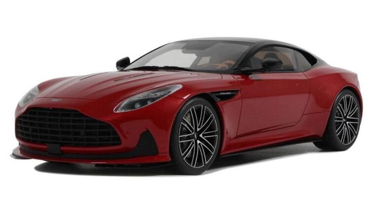 Aston Martin DB12 '23, rood (Hyper red), Hobby en Vrije tijd, Modelauto's | 1:18, Nieuw, Auto, Overige merken, Ophalen of Verzenden