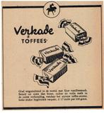 Glad wegsmeltend in de mond, VERKADE TOFFEES 1948, Verzenden, Zo goed als nieuw, Overige typen