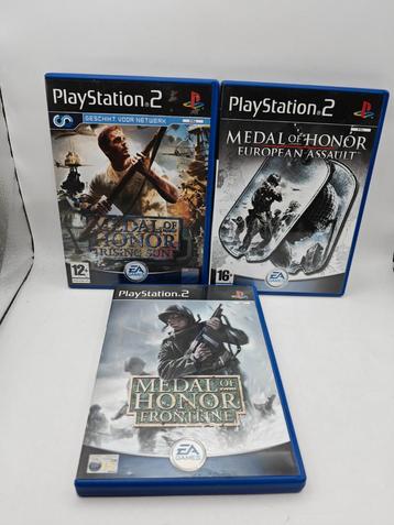 3x Medal of Honor PS2 beschikbaar voor biedingen
