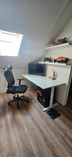 Stauning bureau wit (80x160) inclusief stoel., Ophalen, Zo goed als nieuw