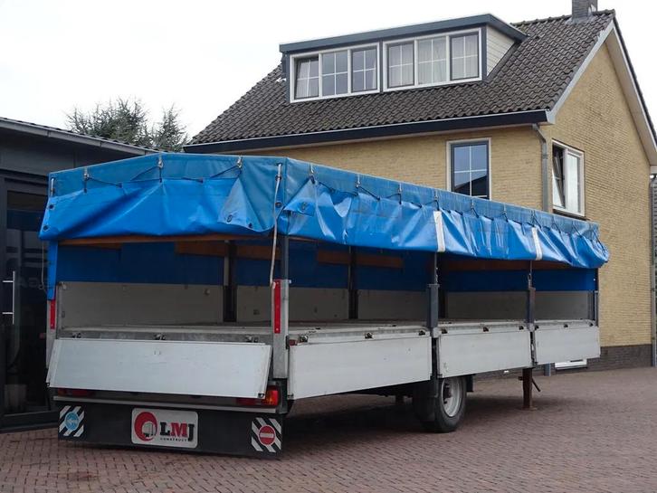 LMJ Be Oplegger Open/ Zeil Camera Lucht Vering Loadcap 4800, Auto's, Vrachtwagens, Bedrijf, Aanhangers en Opleggers, Overige brandstoffen