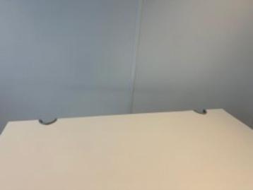 Haworth bureau met knop en kabelgoot 120x60xH64-84 cm, 10st - afbeelding 7