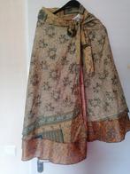 Klein Ibiza mooie zijden wikkelrok /one size /nieuw, Verzenden, Geel, Maat 42/44 (L), Nieuw