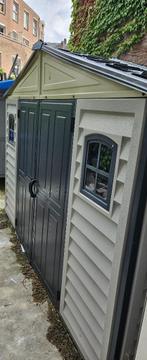 Tuinhuisje/opbergruimte/schuurtje, Tuin en Terras, Tuinhuizen, Kunststof, 200 tot 400 cm, Tuinhuis, Zo goed als nieuw