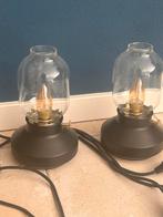 IKEA dimbare lampen, Huis en Inrichting, Lampen | Tafellampen, Ophalen of Verzenden, Zo goed als nieuw, Glas, Minder dan 50 cm