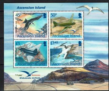 ascension isl pf blok vliegtuigen vogels luchtvaart birds beschikbaar voor biedingen