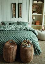 Riviera Maison dekbedovertrek WOVEN WOOL FLANEL -50%, Eenpersoons, Verzenden, Dekbedovertrek, Nieuw