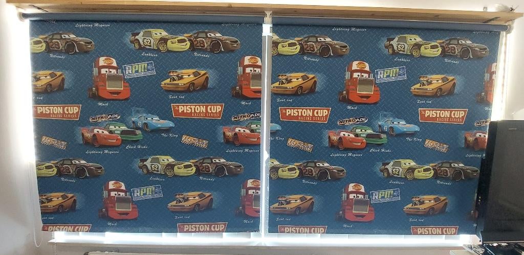 Rolgordijnen | Cars, Gebruikt, 100 tot 150 cm, Ophalen of Verzenden, Cars