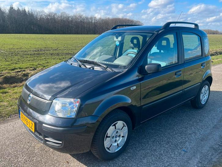 Fiat Panda 1.1 40KW 2004 Zwart, Auto's, Fiat, Particulier, Panda, Benzine, C, Hatchback, Handgeschakeld, Origineel Nederlands