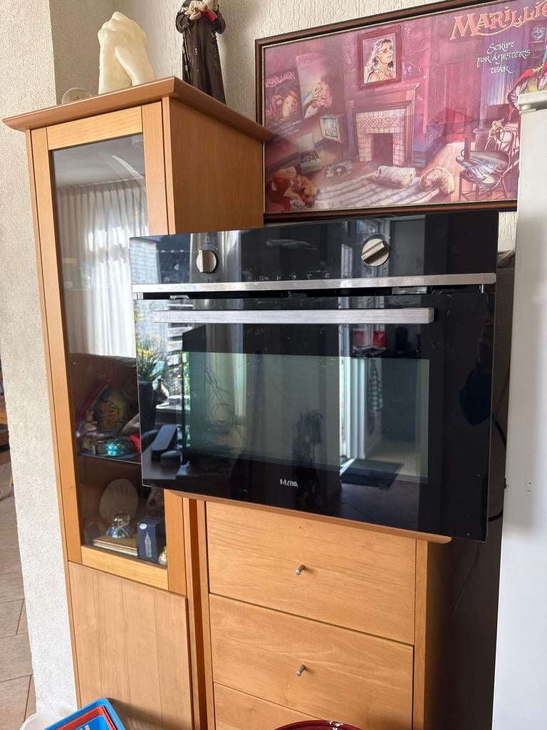 Etna inbouw combimagnetron/oven, Witgoed en Apparatuur, Ovens, Gebruikt, Oven met grill, Inbouw, Magnetronfunctie