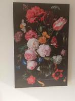 Canvas bloemen 75x115 cm, Ophalen of Verzenden