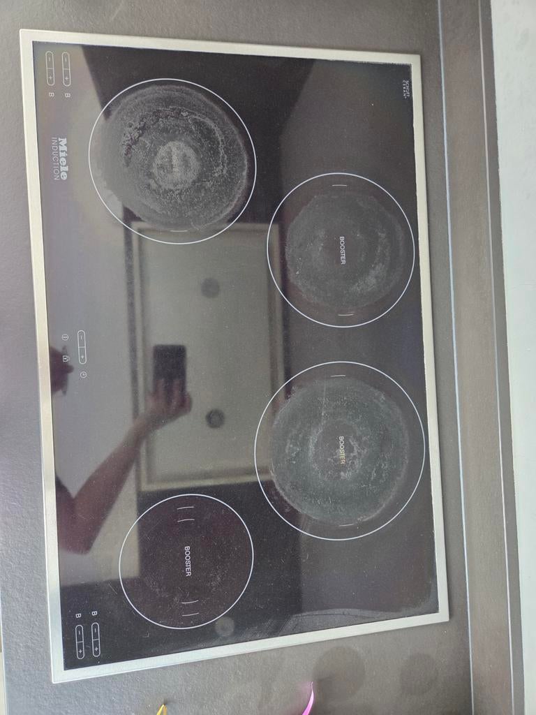 Miele inductie kookplaat, Witgoed en Apparatuur, Kookplaten, Ophalen of Verzenden