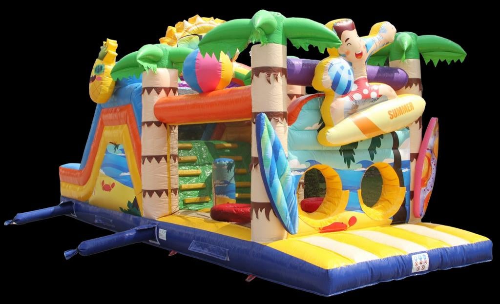 Te koop mooie nieuwe stormbaan beach 10 x 3,1 meter, Hobby en Vrije tijd, Feestartikelen | Verhuur, Ophalen of Verzenden, Nieuw