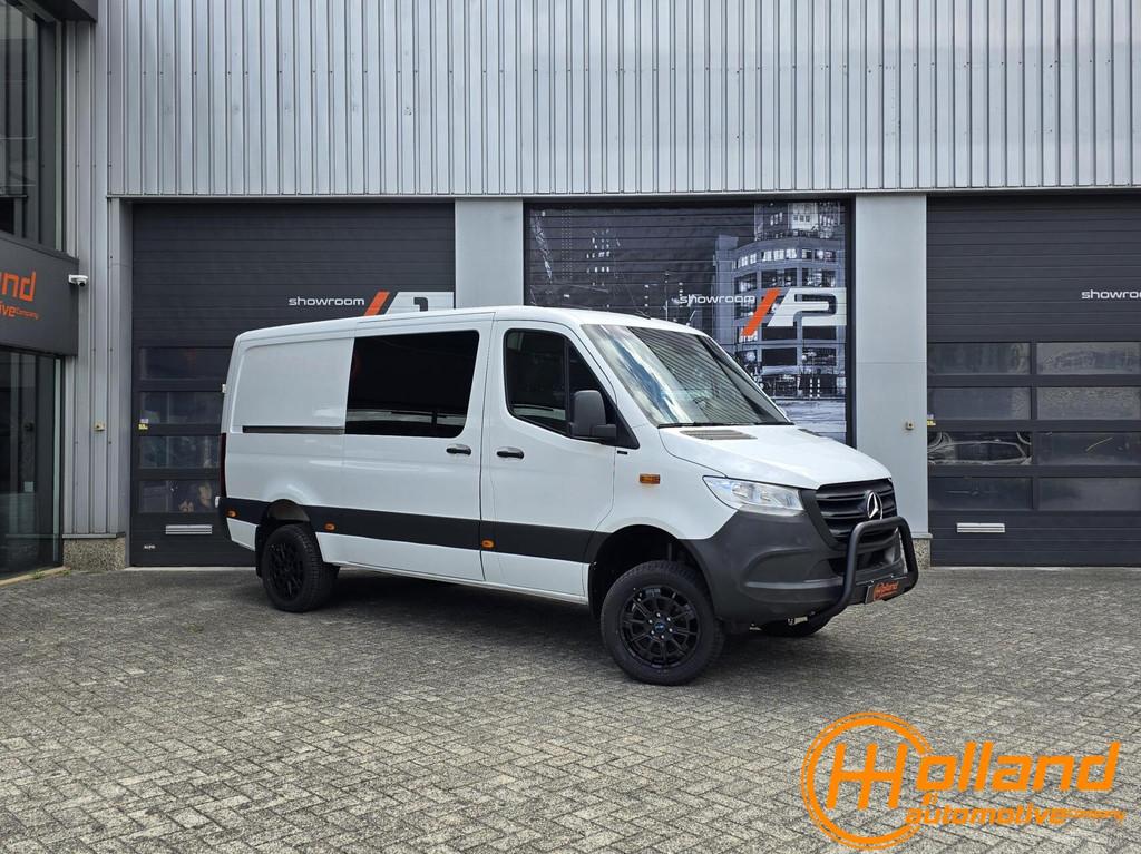 Mercedes Sprinter bestel 316 2.2 CDI L2H1 DC 4X4!, Auto's, Bestelauto's, Gebruikt, 4 cilinders, Met garantie (alle), Mercedes-Benz