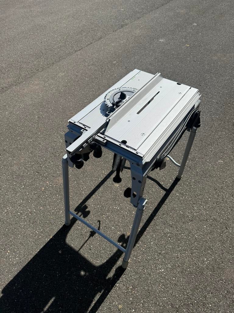 Festool CMS-GE COMPACT zaagtafel met rolgeleiding, Ophalen, Gebruikt, 600 tot 1200 watt, Afkortzaag