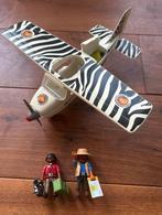 Playmobil - expeditie vliegtuig, Kinderen en Baby's, Speelgoed | Playmobil, Ophalen of Verzenden, Zo goed als nieuw, Complete set
