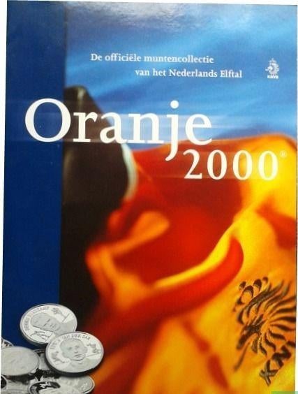 Nederland KNVB Oranje 2000 - Penningen Album Voetbal, Verzamelen, Sportartikelen en Voetbal, Ophalen of Verzenden, Zo goed als nieuw