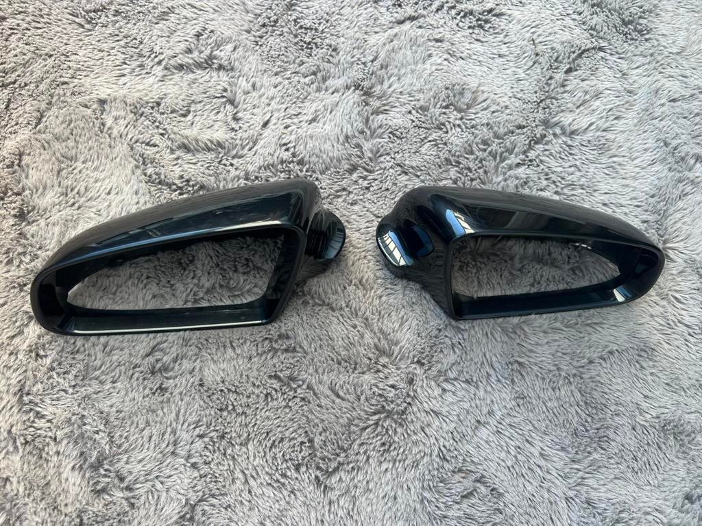 Spiegelkappen glanzend zwart voor Audi A4, Auto-onderdelen, Ophalen of Verzenden, Nieuw, Audi