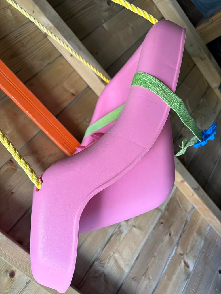 Babyschommel roze, Kinderen en Baby's, Ophalen, Zo goed als nieuw, Schommel