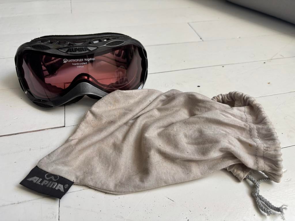 Alpina skibril - één keer gebruikt, Sport en Fitness, Skiën en Langlaufen, Overige merken, Gebruikt, Overige typen, Ophalen of Verzenden