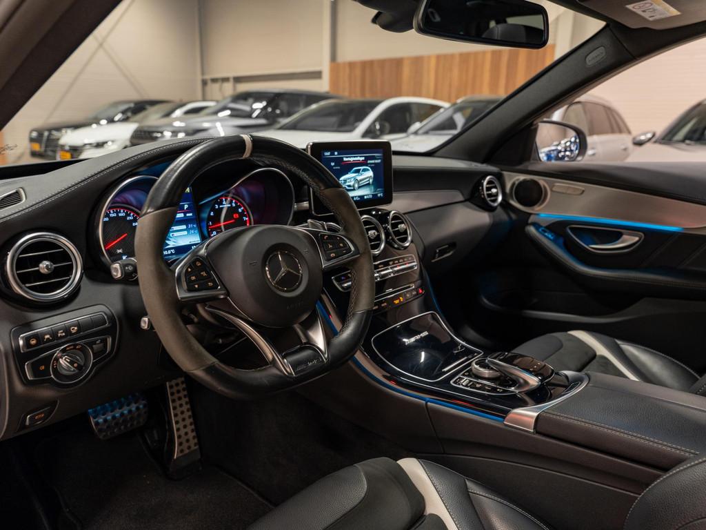Mercedes-Benz C-klasse Estate AMG C63 S 510PK, Stufe 2, Pano, Automaat, Achterwielaandrijving, Gebruikt, 102 €/maand