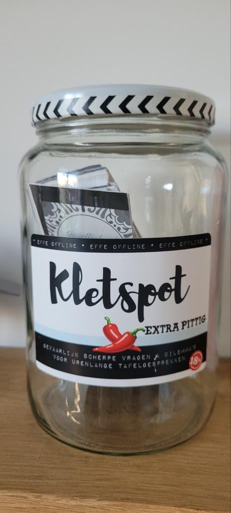 Kletspot extra pittig nieuw!, Hobby en Vrije tijd, Gezelschapsspellen | Kaartspellen, Ophalen of Verzenden, Nieuw, Kletspot