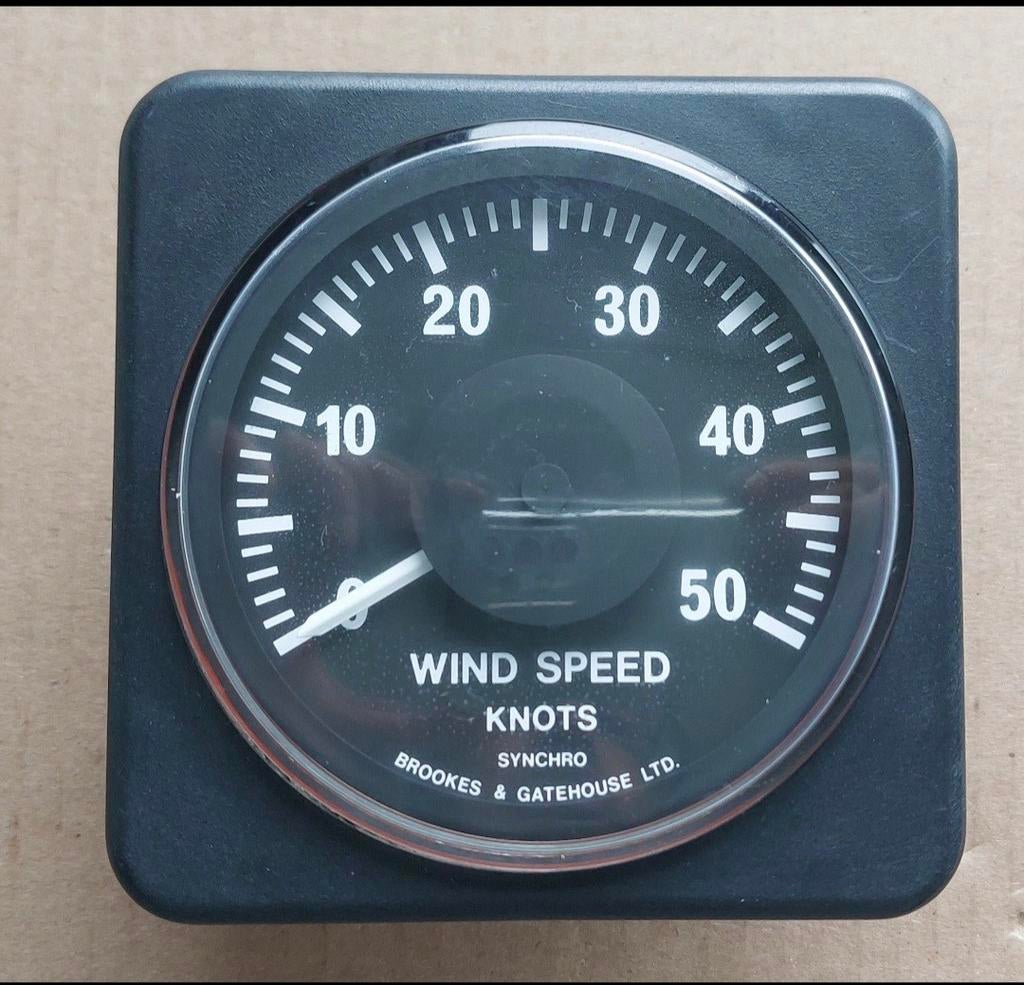 B&G windsnelheid meter klokje, Watersport en Boten, Ophalen of Verzenden, Zo goed als nieuw, Gps of Kompas