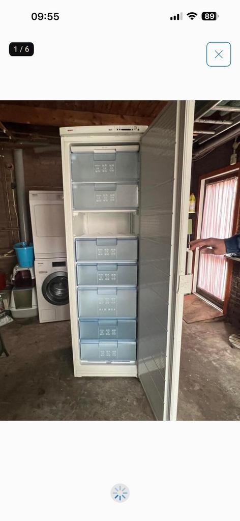 Mooie grote Bosch Vrieskast 4Sterren non frost zuinig, Witgoed en Apparatuur, Vriezers en Diepvrieskisten, 160 cm of meer, Zo goed als nieuw