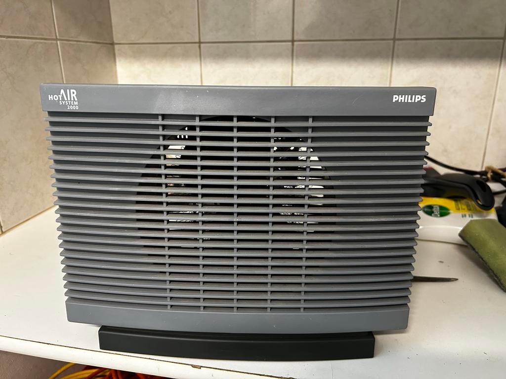 Philips Elektrisch Kacheltje - Hot Air System 2000, Gebruikt, Overige soorten, Elektrisch, Ophalen of Verzenden