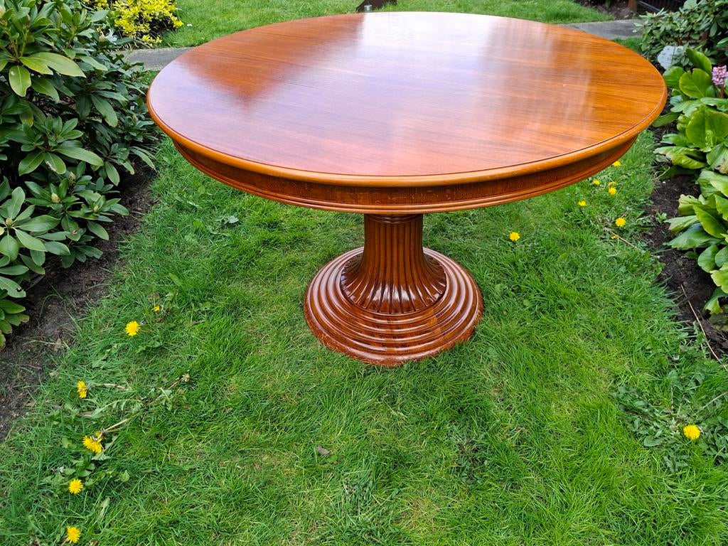 Mahonie houten tafel Rond, Ophalen