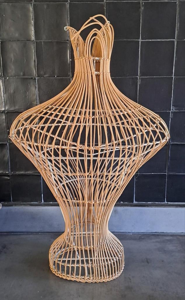 Oude buste rotan, Ophalen of Verzenden