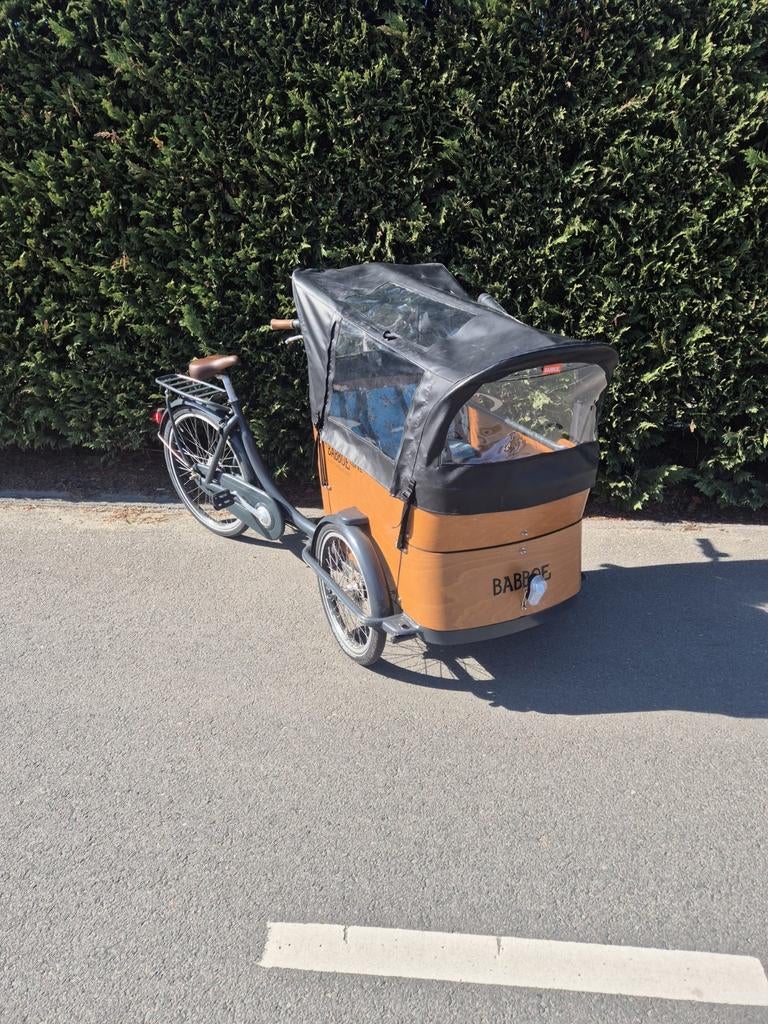 Goed en netjes deze Bakfiets ( hij is gekeurd, Fietsen en Brommers, Ophalen, Zo goed als nieuw, 4 kinderen of meer, Huif