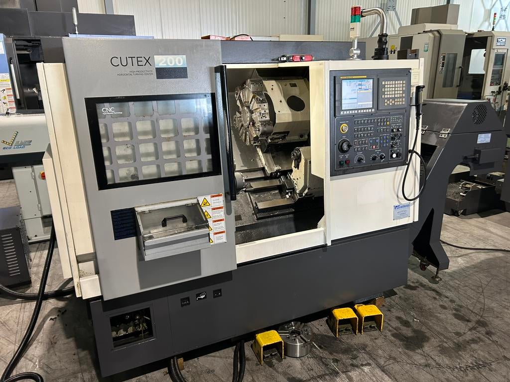 Hwacheon CUTEX-160B CNC Draaibank, Ophalen, Gebruikt, Metaaldraaibank, Minder dan 500 mm