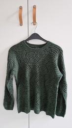 Opengewerkte groene trui met wol Norah 36, Ophalen of Verzenden, Zo goed als nieuw, Norah, Maat 36 (S)