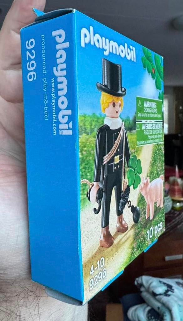 Playmobil 9296 – "Schoorsteenveger & Geluksvarken " NIEUW!, Ophalen of Verzenden, Nieuw, Complete set