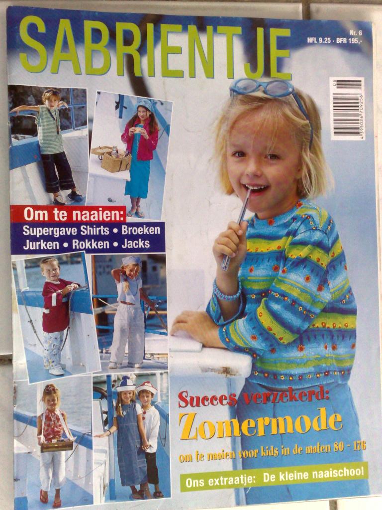 Sabrientje special kids zomer nr. 6 , maten 80 - 176, Verzenden, Zo goed als nieuw, Kind, Overige merken