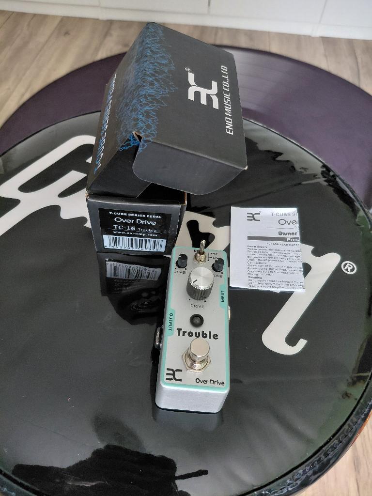 Eno tc 16 trouble overdrive fulltone ocd, Muziek en Instrumenten, Ophalen, Zo goed als nieuw, Distortion, Overdrive of Fuzz