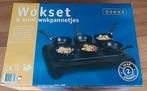 Wok set met pannetjes., Witgoed en Apparatuur, Gourmetstellen, Ophalen of Verzenden, 4 t/m 7 personen