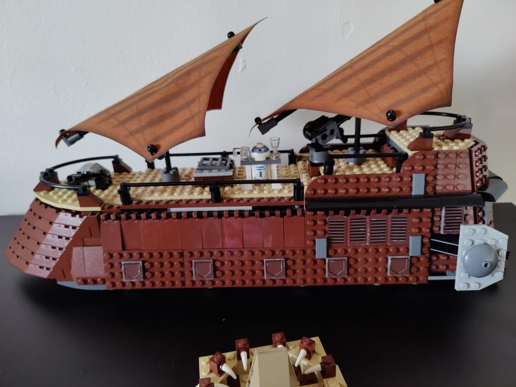 Lego 6210 Jabba's Sail Barge, Kinderen en Baby's, Speelgoed | Duplo en Lego, Ophalen, Gebruikt, Star Wars, Lego