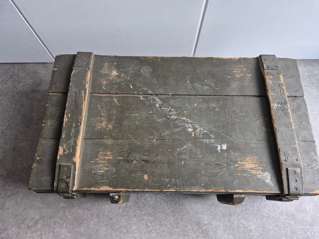 Houten legerkist, Ophalen, Landmacht, Nederland