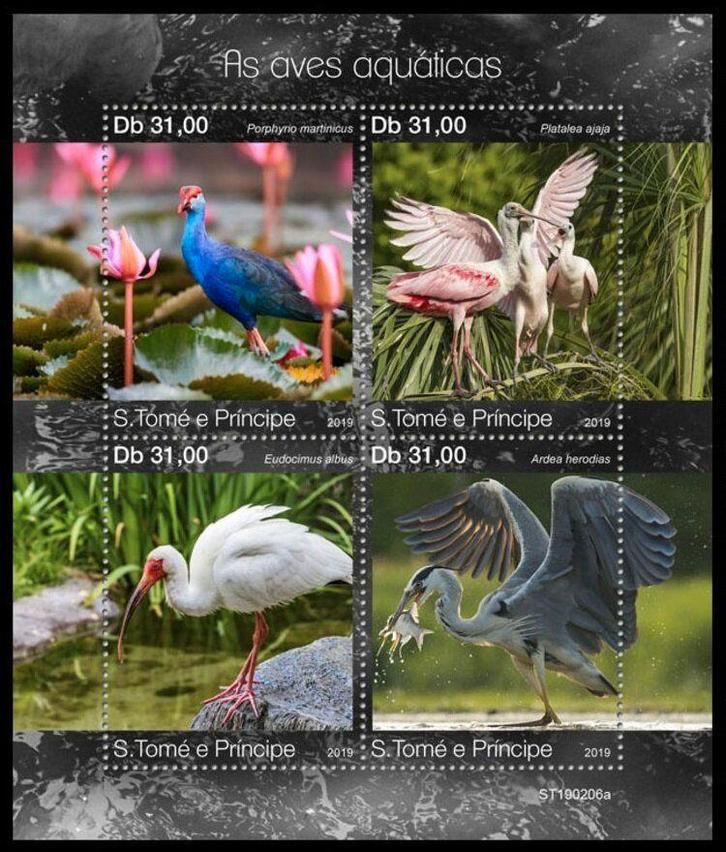 82 veiling van 27-28 en 01 mrt. Sao Tomé, Postzegels en Munten, Postzegels | Thematische zegels, Postfris, Dier of Natuur, Ophalen of Verzenden