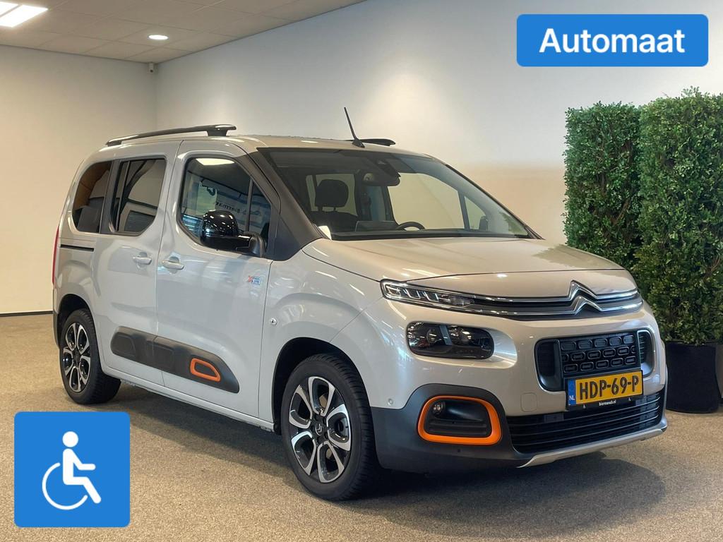 Citroen Berlingo L1 Rolstoelauto Automaat 3+1 Panoramadak, Auto's, Automaat, 12 maanden, Stof, Gebruikt