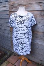 Jurk/ Tuniek offwhite/ zwart Jane Lushka mt Xl Travel Vaste, Kleding | Dames, Wit, Maat 46/48 (XL) of groter, Ophalen of Verzenden