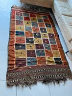 Antiek Perzisch tapijt / wandkleed 240 x 145 cm, Gebruikt, 100 tot 150 cm, 200 cm of meer, Ophalen of Verzenden