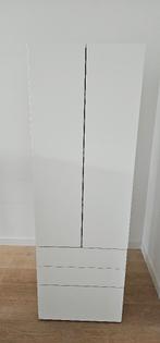 Ikea Smastad kast, wit, 3 lades, H181cm/B60/D57m, Ophalen, Gebruikt, Met deur(en), 50 tot 100 cm